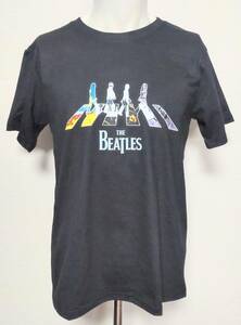 送料無料　【XLサイズ】ザ・ビートルズ　アビイ・ロード　Abbey Road　Tシャツ　半袖　ロックバンド　ファンスマ