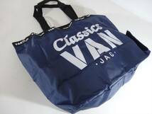 ★送料無料!! VAN JACKET Classics ヴァンヂャケット 折り畳みポケッタブルトートバック★ _画像6