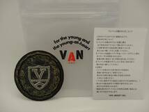 ★送料無料!! VAN JAC ヴァンヂャケット VANコレクターコレクションワッペン Vマーク金銀モール アイロン&縫い付け兼用タイプ★_画像3