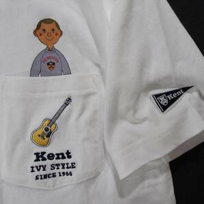 ★送料無料! VAN JAC ヴァンヂャケット SINCE 1966 Kent IN TRADITION×KAZUO HOZUMI(穂積和夫)アイビーボーイ STYLE Tシャツ M ホワイト★の画像8