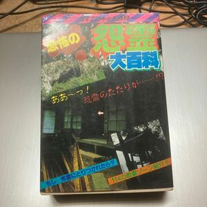 恐怖の怨霊大百科 ケイブンシャの大百科 219 勁文社　初版 昭和60年/古本/スレヨゴレ/NCNR