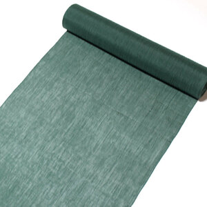 book@ flax long kimono-like garment small thousand . flax 100% deep green color 