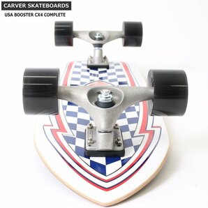 新品！1円～最低落札なし！Carver カーバー スケートボード 30.75インチ USA BOOSTER ユーエスエー ブースター CX4 コンプリートの画像7