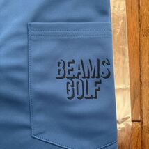 格安☆ビームスゴルフ☆半袖☆BEAMS GOLF ハニカム ポケット クレリック半袖ポロシャツ XL_画像3