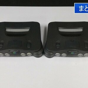 gV377b [動作未確認] N64 ニンテンドウ64 本体のみ 計2点 / Nintendo 64 | ゲーム Xの画像1