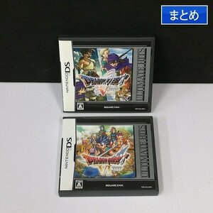 gV165a [箱説有] DS ソフト ドラゴンクエストV VI 5 6 計2点 / ドラクエ | ゲーム X