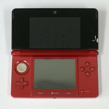 gV194a [訳あり] ニンテンドー 3DS フレアレッド 本体のみ / Nintendo 3DS | ゲーム X_画像4