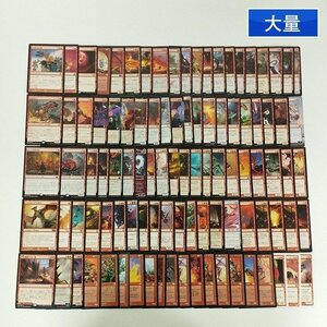 sC747s [大量] MTG 赤 R レア 計100枚 凶暴な打撃 Stranglehold 血染めの月 破滅 シヴ山のドラゴン 前哨地の包囲 他