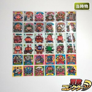 sB346o [当時物] ロッテ 旧ビックリマン チョコ版 5弾 すくみ コンプ 全36種