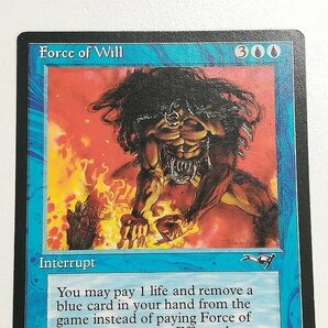 sB363o [人気] MTG 意志の力 Force of Will アライアンス ALL 英語版の画像6