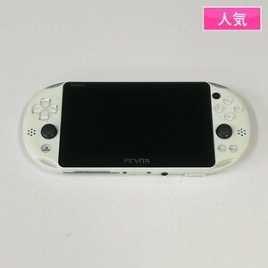 gV313a [動作未確認] PSVITA 本体のみ PCH-2000 グレイシャーホワイト PlayStationVita | ゲーム X