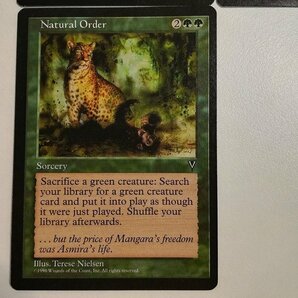 sB443o [人気] MTG 自然の秩序 Natural Order ビジョンズ VIS 英語版 計3枚の画像5