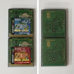 gV315a [箱説有] GBC ソフト ゼルダの伝説 ふしぎの木の実 時空の章 大地の章 計2点 | ゲーム Xの画像5