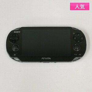 gV338a [動作未確認] SONY PSVITA クリスタルブラック 本体のみ PCH-1100 / PlayStationVita | ゲーム X