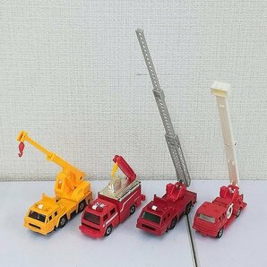 mJ422a [難あり] TOMY トミカ 赤箱 赤ロゴ 120 ホンダ NSX パトロールカー 68 いすゞ シュノーケル 消防車 他 | ミニカー Hの画像4