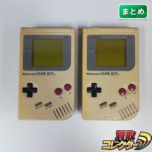 gA325a [訳あり] GB ニンテンドー ゲームボーイ 初期型 本体のみ 計2点 / GAMEBOY | X