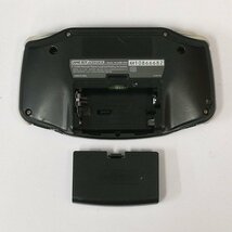 gV393a [訳あり] GBA ゲームボーイアドバンス ブラック 本体のみ / GAME BOY ADVANCE | X_画像2