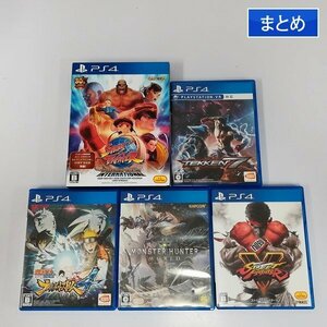 gL273a [動作未確認] PS4 ストリートファイター 30th アニバーサリーコレクション インターナショナル 鉄拳7 他計5点 | ゲーム Z