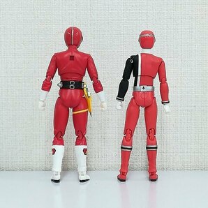 mJ512a [難有] S.H.Figuarts 秘密戦隊ゴレンジャー アカレンジャー 特捜戦隊デカレンジャー デカレッド | スーパー戦隊 Jの画像4