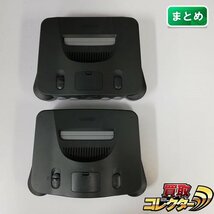 gA408b [動作未確認] N64 ニンテンドウ64 本体のみ 計2点 / NINTENDO 64 | ゲーム X_画像1