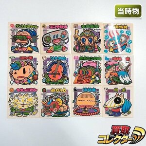 sB345o [当時物] ロッテ 旧ビックリマン チョコ版 29弾 お助け コンプ 全12種