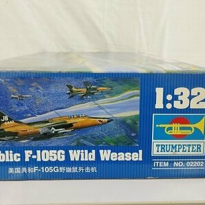 mF559d [未組立] トランペッター 1/32 リパブリック F-105G ワイルドウィーゼル / 02202 | プラモデル Hの画像2