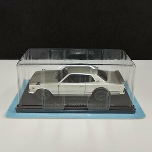 mF529a [人気] アシェット 1/24 国産名車コレクション ニッサン スカイライン 2000GT-R KPGC10 1970 | ミニカー T