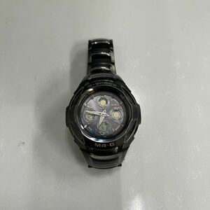 1円〜売り切りCASIO カシオ G-SHOCK ジーショック MR-G TheG 腕時計 タフソーラー MRG-2100DJ-1 電波ソーラー アナデジ 稼働確認済