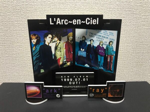 L'Arc-en-Ciel　ark / ray　販促POP【①】組み立て　おまけ付き