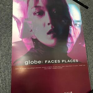 globe　FACES PLACES　告知ポスター　非売品