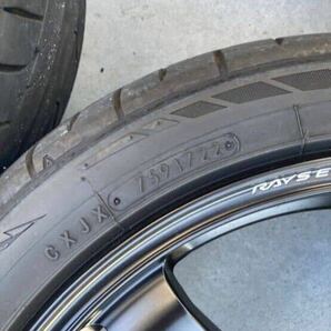 RAYS VOLK RACING TE37 SAGA S-plus 限定モデル レイズ PCD 114.3 タイヤ 245/40R18の画像3