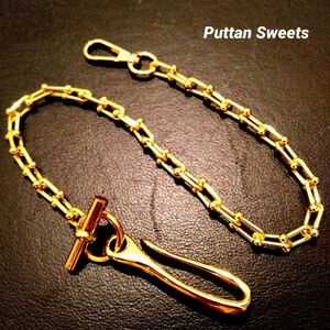 【Puttan Sweets】ハードウェアリンクMTLウォレットチェーン418G