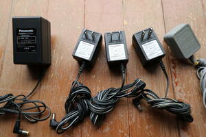 Panasonic Panasonic telephone machine for AC adaptor 5 piece used 