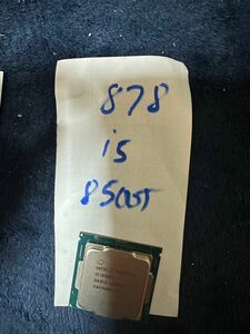 CPU i5 8500t