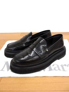 美品 マックスマーラ CREPE LOAFER SHOES ローファー 36