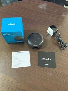 Amazon Echo Dot (エコードット) 第3世代 - スマートスピーカー with Alexa、チャコール