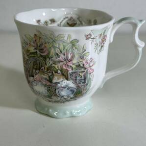 ロイヤルドルトン カップ SUMMER BEAKER BRAMBLY HEDGE ブランブリーヘッジ 中古 ROYAL DOULTON （14）の画像1