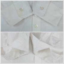 1円 良品 XL.LL~L パパス Papas 長袖シャツ ワイシャツ ポケット付き ホワイト_画像8