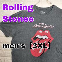 B768【Rolling Stones】半袖Tシャツ【メンズ3XL】_画像1