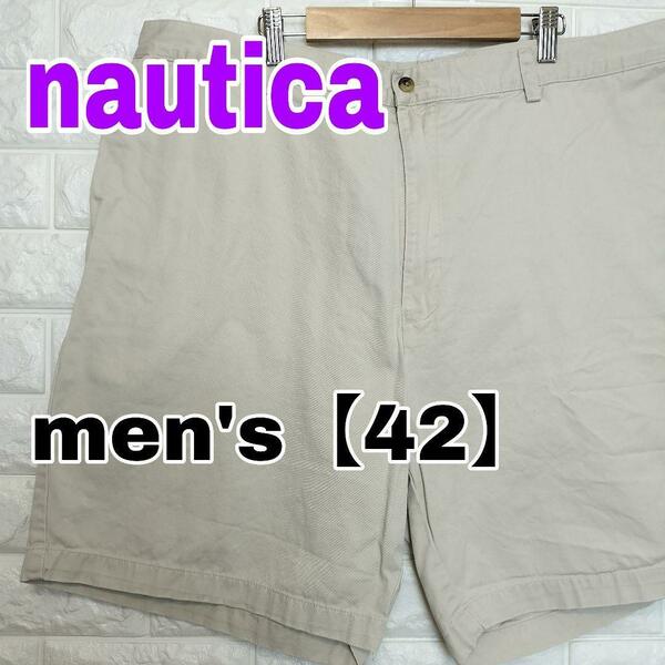 B755【nautica】ショートパンツ【メンズ42】
