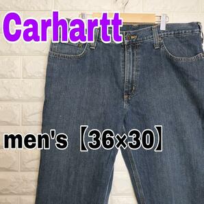 B748【carhartt】デニムジーンズ【メンズ36×30】