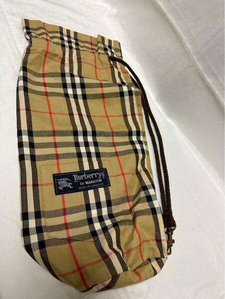 Burberry バーバリー 巾着 ワンショルダーバッグ チェック ブランド