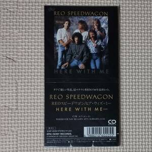 新品未開封 8cmCDシングル REOスピードワゴン ヒア・ウィズ・ミー 見本 REO SPEEDWAGON HERE WITH ME