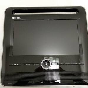 ◆◇中古品 TOSHIBA 12v型 ポータブル液晶TV DVDプレーヤー内臓 地デジ AA561-304◇◆の画像1