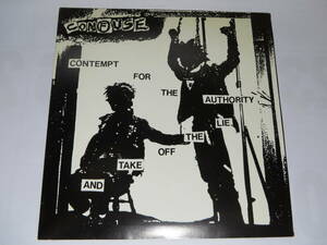 CONFUSE contempt for the authority and take off the lie 7インチレコード