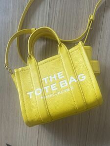 新品MARC JACOBS THE TOTEスモール　イエローマークジェイコブス 