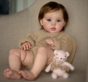  baby doll 50cm large 20 -inch 1.2 kilo child Reborn doll soft body body . special cosmetics construction newborn baby . wool 