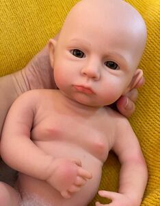  baby doll 13 -inch 35cm child Reborn doll full silicon special cosmetics construction newborn baby girl 