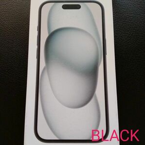 iPhone15 BLACK 128GB　外箱