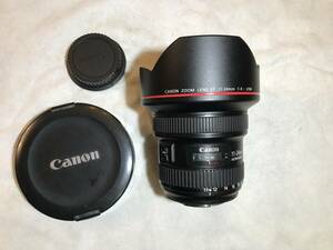 Canon キヤノン EF 11-24mm F4 L USM ズームレンズ　良品